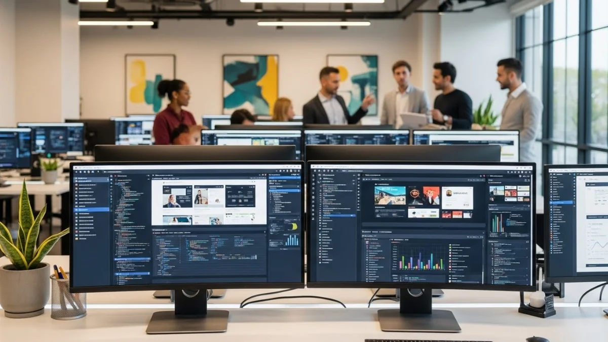 Chuyên gia kỹ thuật đang sửa lỗi website khẩn cấp, đảm bảo khắc phục trong 2 giờ