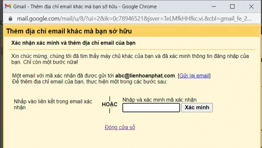 dùng gmail để gửi nhận tất cả các loại mail
