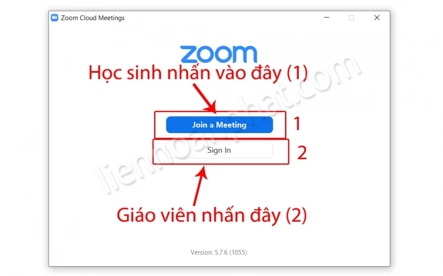 khởi động zoom