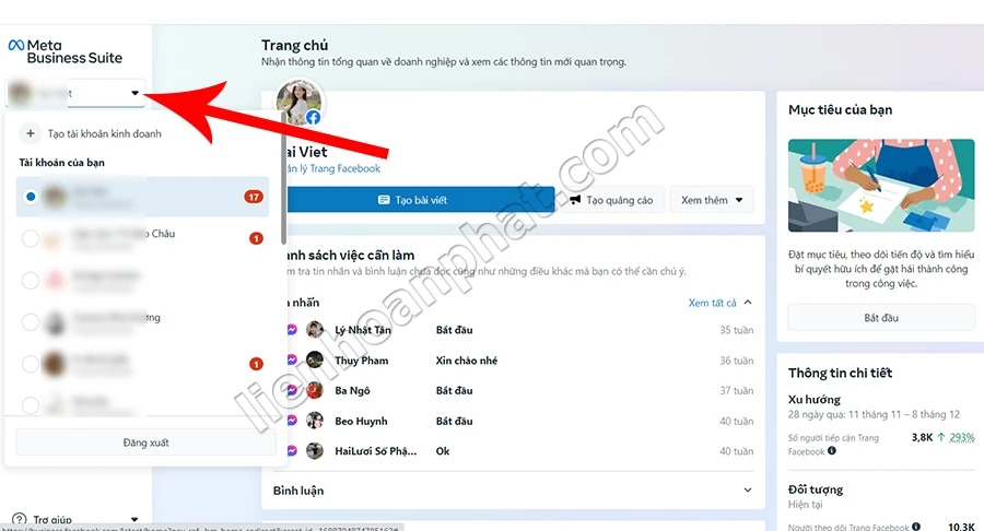 thêm chat facebook vào website 2023
