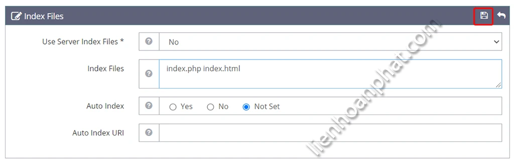 thêm domain vào OpenliteSpeed