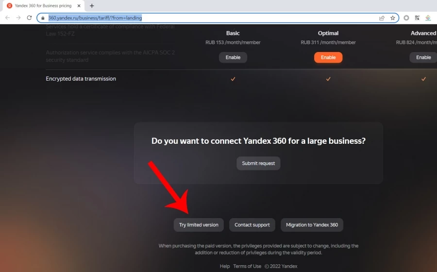 Thêm domain và xác nhận domain Yandex